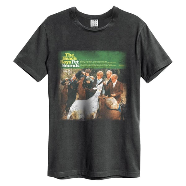 Amplified Unisex Vuxen Pet Sounds The Beach Boys T-Shirt