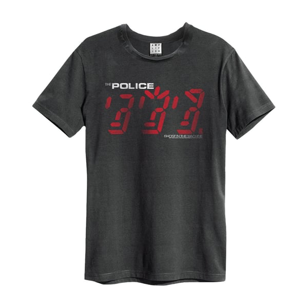 Amplified Unisex T-shirt til voksne med Ghost In The Machine The Police