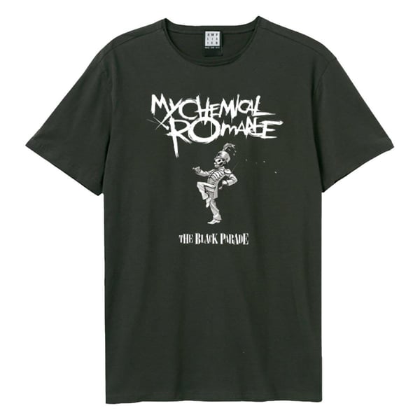 Amplified Unisex T-shirt til voksne med sort parade My Chemical Romance