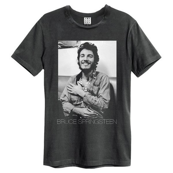 Amplified Unisex Adult Vintage Bruce Springsteen T-Shirt