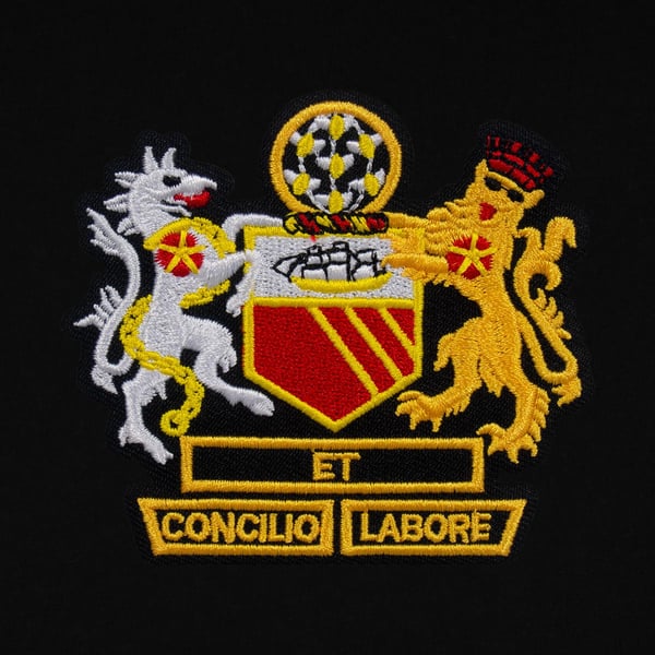 Fan Originals Mens Manchester Crest Polyester T-Shirt