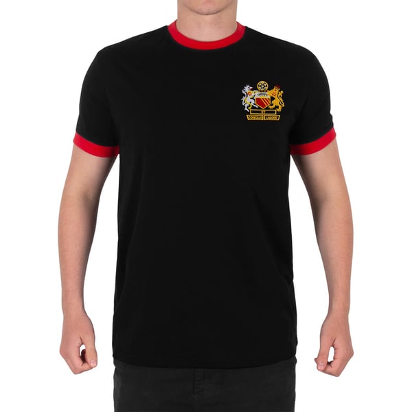 Fan Originals Mens Manchester Crest Polyester T-Shirt