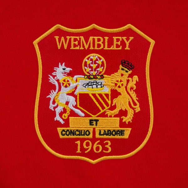 Fan Originals Mens United Wembley 1958 Crest Polyester T-Shirt