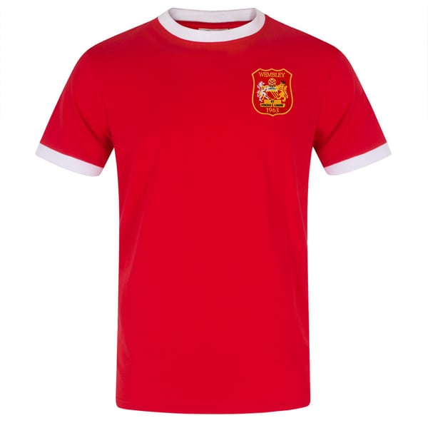 Fan Originals Herr United Wembley 1958 Vapen Polyester T-shirt