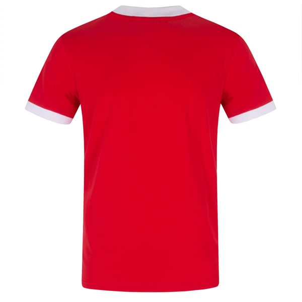 Fan Originals Mens United Wembley 1958 Retro V Neck T-Shirt