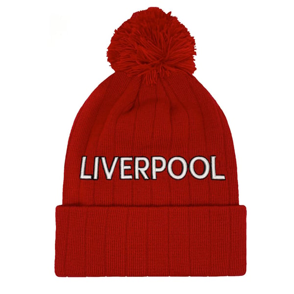 Fan Originals Liverpool Broderad Bobble Mössa