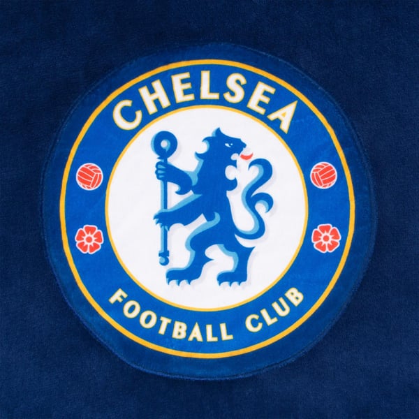 Chelsea FC Unisex Adult Crest Oversized Blanket Hoodie
