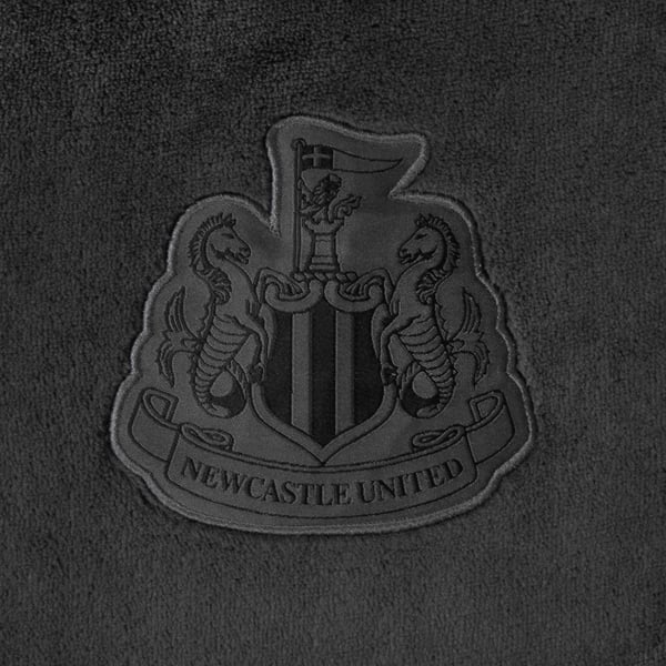 Newcastle United FC Mens Crest Fleece Dressing Gown