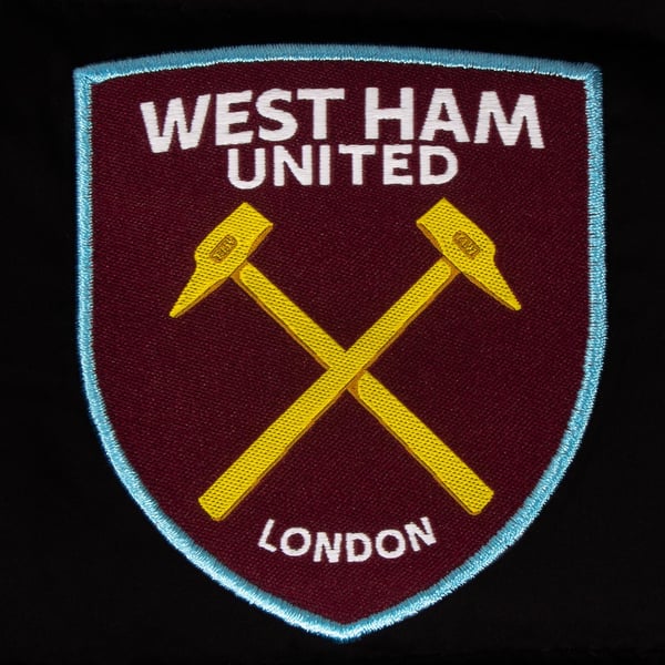 West Ham United FC Mens Crest Padded Gilet