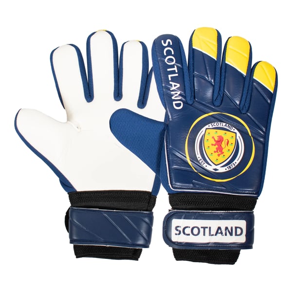 Scotland FA Childrens/Kids Goalkeeper Gloves
