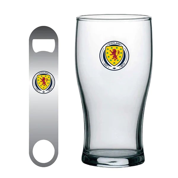 Scottish FA Tulip Pint Glass Set