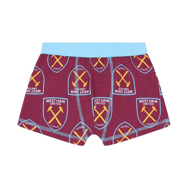 West Ham United FC Boys Crest Top & Shorts Set
