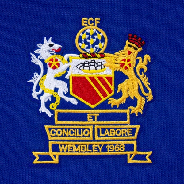 Fan Originals Mens Manchester 1968 Crest Polo Shirt