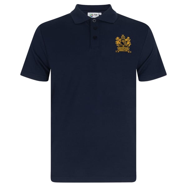 Fan Originals Mens Manchester 1968 Crest Polo Shirt