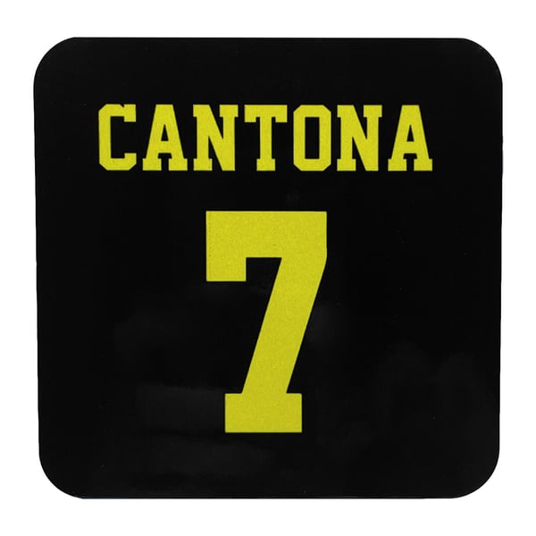 Fan Originals Cantona 7 Coasters (Pack of 3)