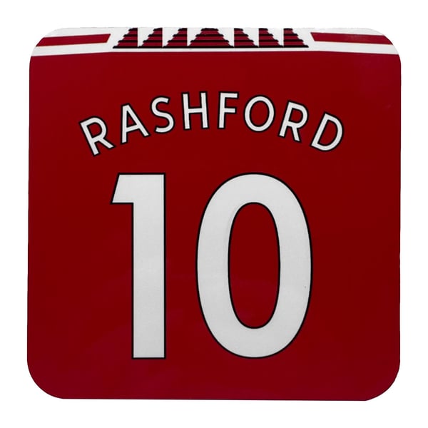 Fan Originals Rashford Casemiro Martinez Football Coasters (Pack of 3)