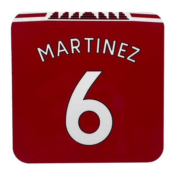 Fan Originals Rashford Casemiro Martinez Football Coasters (Pack of 3)