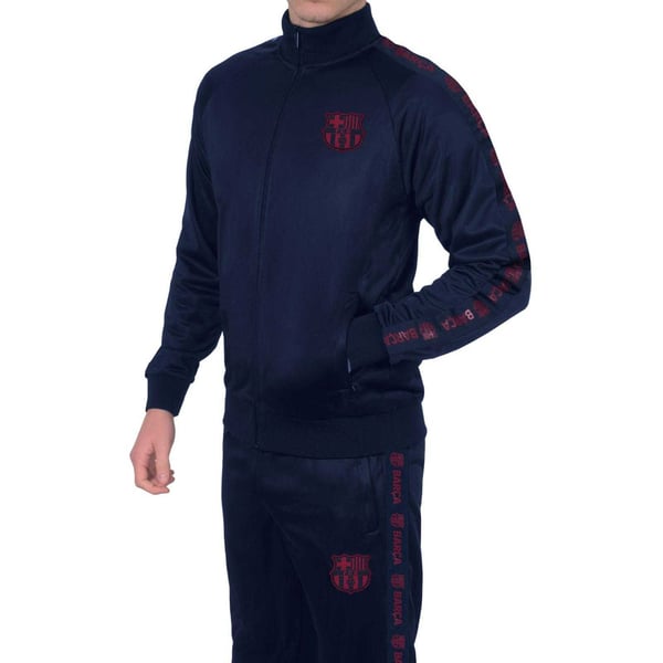 FC Barcelona Mens Taped Tracksuit