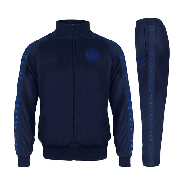 Scottish FA Mens Taped Tracksuit Scottish FA Mens Taped Tracksuit