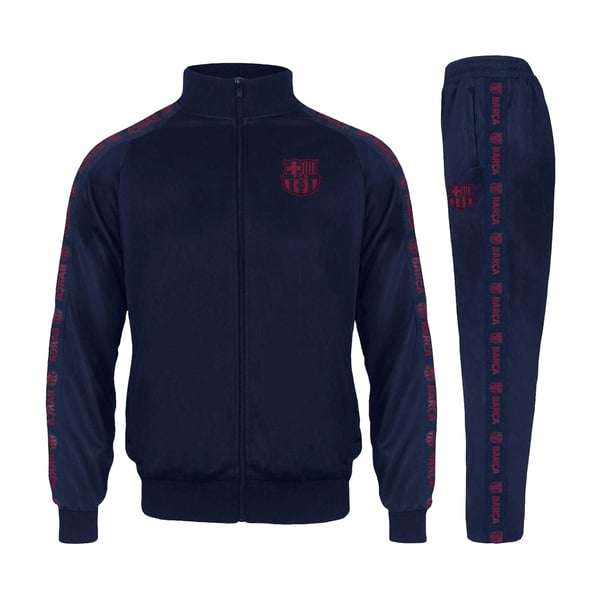 FC Barcelona Boys Taped Tracksuit FC Barcelona Boys Taped Tracksuit