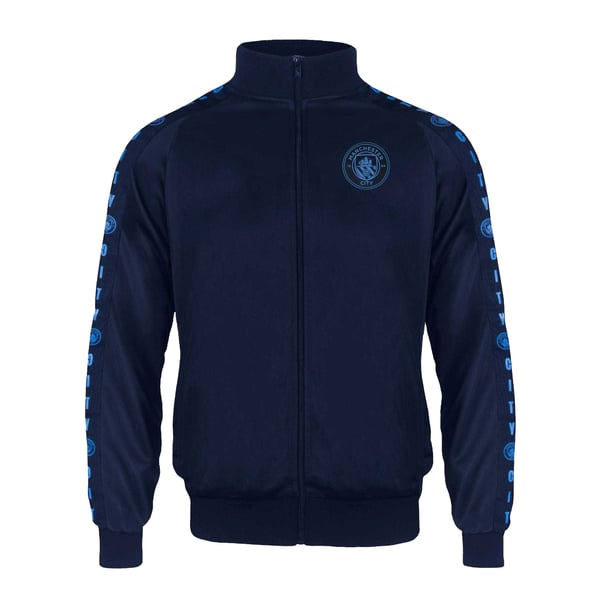Manchester City FC Mens Taped Tracksuit
