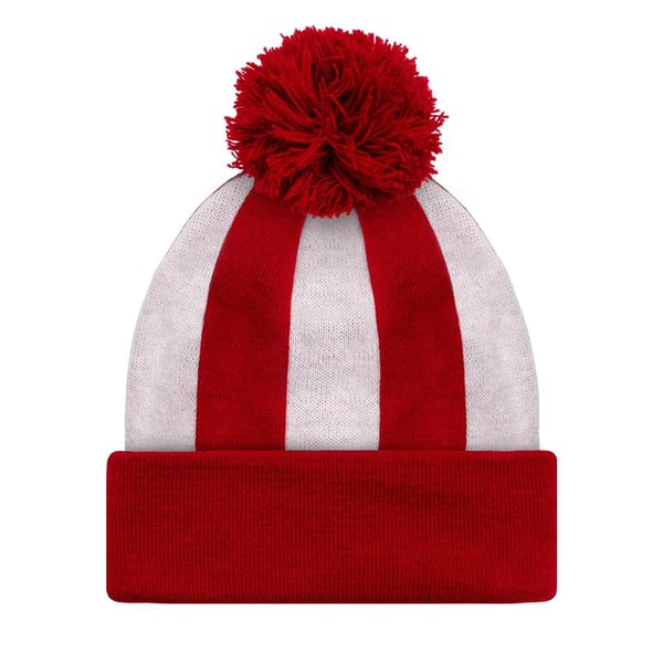 Fan Originals Sunderland Striped Bobble Beanie
