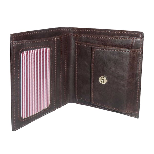 Liverpool FC Luxury Crest Faux Leather Football Wallet