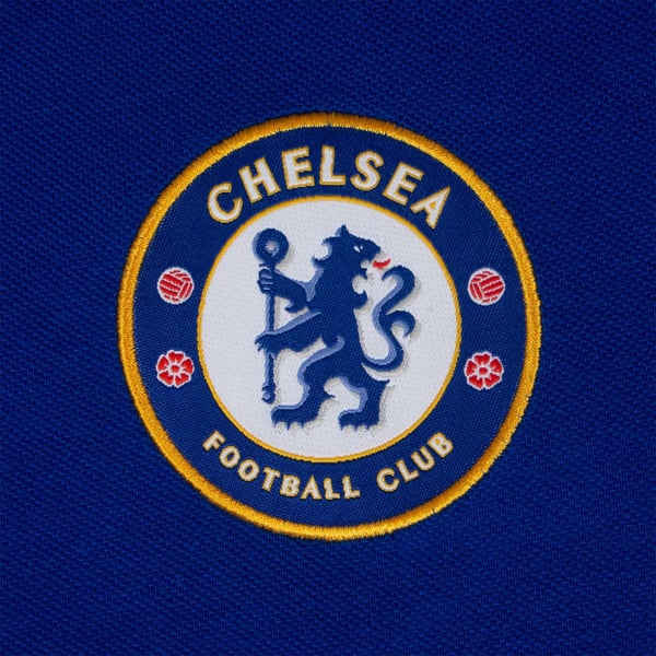 Chelsea FC Mens Crest Polo Shirt