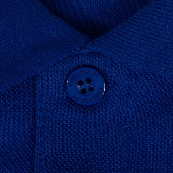 Chelsea FC Mens Crest Polo Shirt