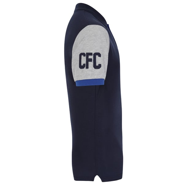 Chelsea FC Mens Contrast Polo Shirt
