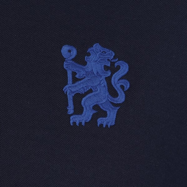 Chelsea FC Mens Contrast Polo Shirt