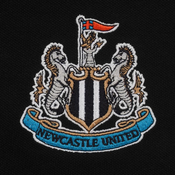 Newcastle United FC Mens Contrast Polo Shirt