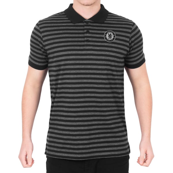 Chelsea FC Stribet poloshirt til mænd