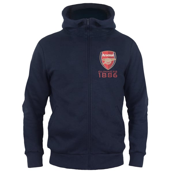 Arsenal FC Pojkar Fleece Hel Dragkedja Hoodie