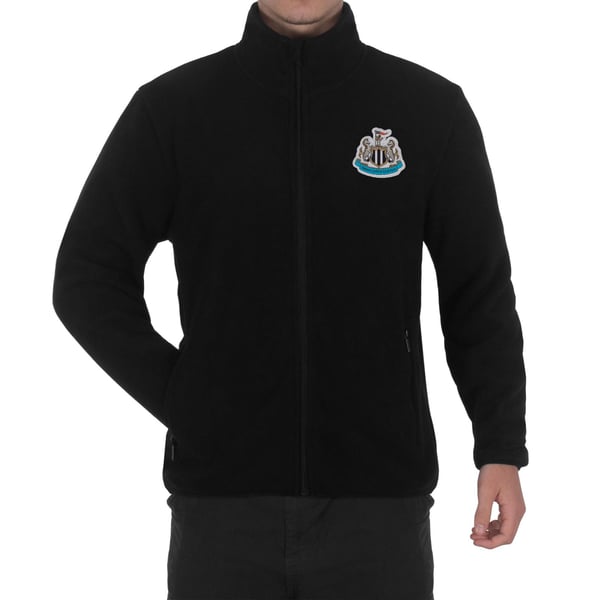 Newcastle United FC Mens Crest Fleece Jacket
