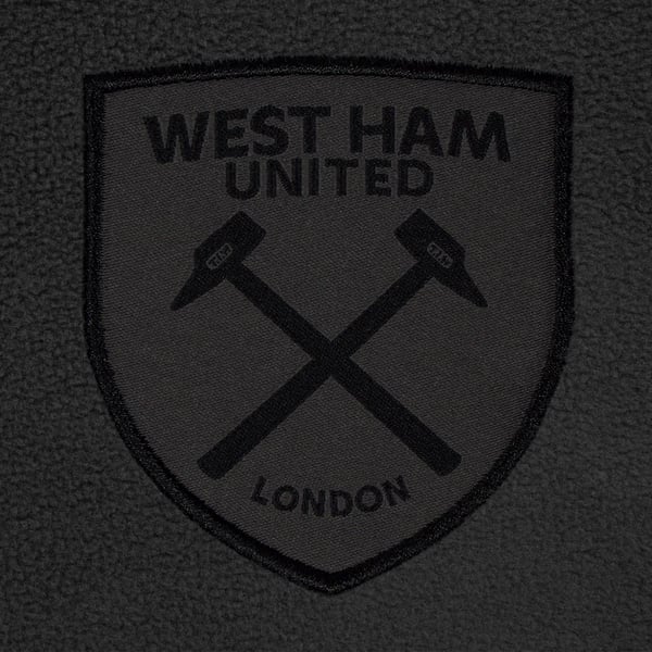 West Ham United FC Mens Crest Fleece Jacket