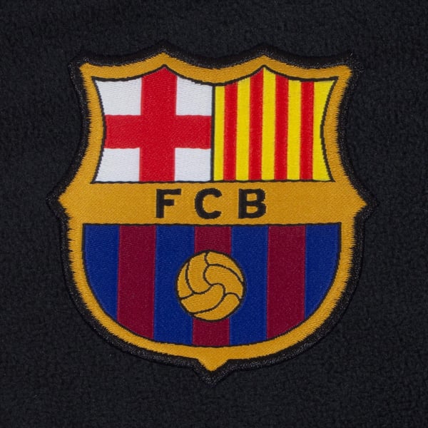 FC Barcelona Mens Crest Fleece Jacket