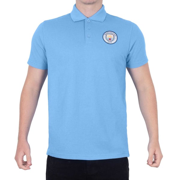 Manchester City FC Miesten Crest Poolopaita