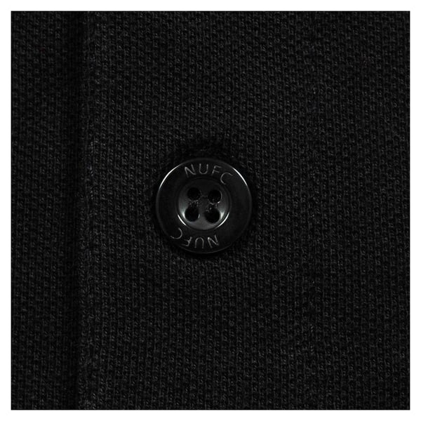 Newcastle United FC Mens Woven Patch Polo Shirt
