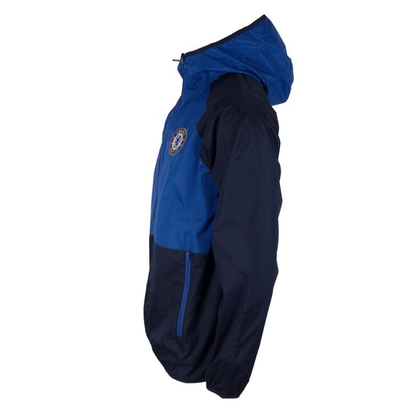 Chelsea FC Mens Crest Two Tone Windbreaker