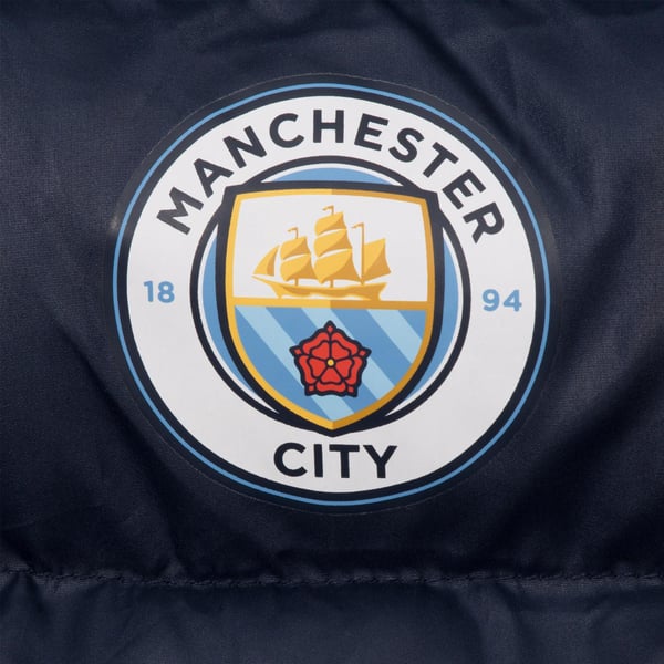 Manchester United FC Boys Crest Quilted Jacket