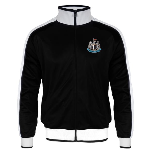 Newcastle United FC Mens Retro Track Jacket