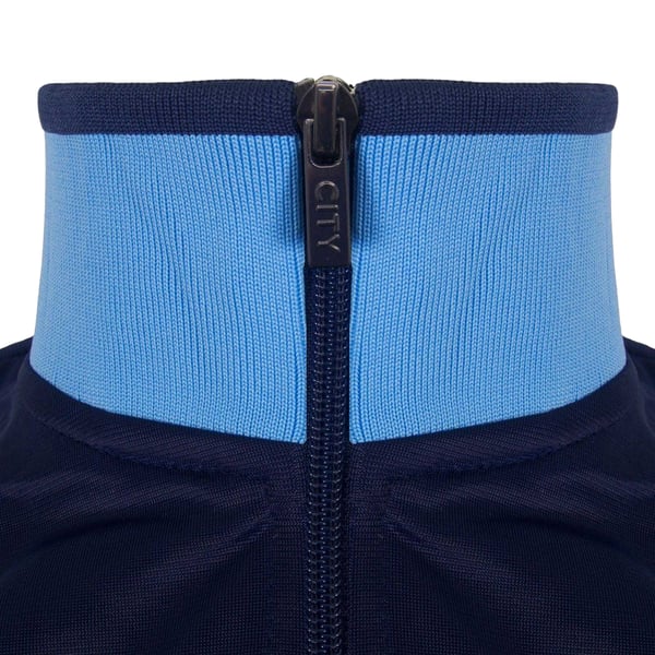 Manchester City FC Mens Retro Track Jacket