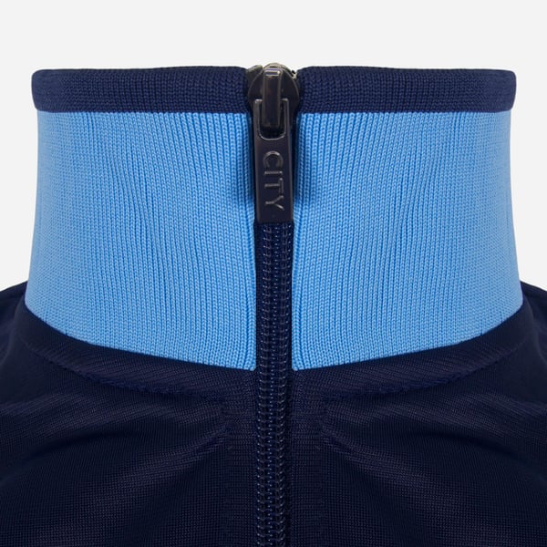 Manchester City FC Boys Retro Track Jacket