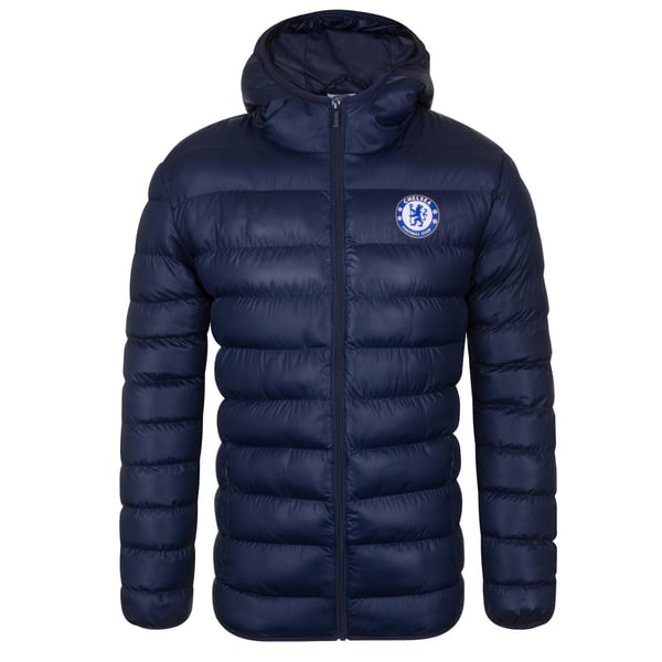 Chelsea FC Miesten Tikattu Takki Logolla