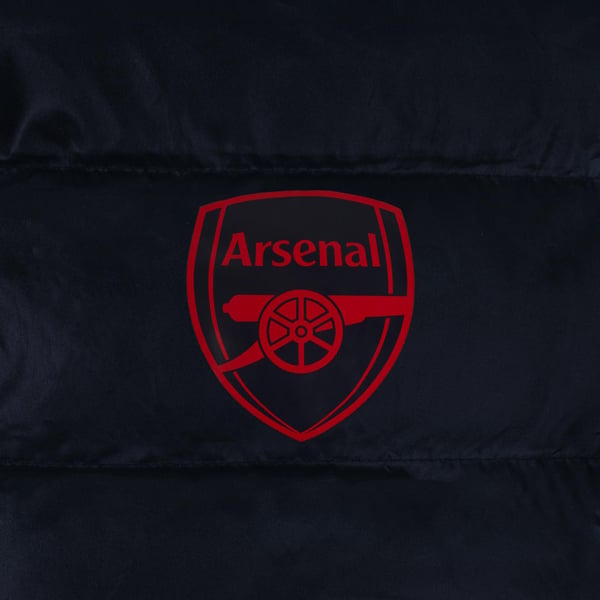 Arsenal FC Mens Crest Quilted Jacket