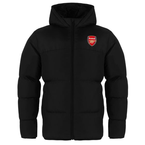 Arsenal FC Mens Crest Quilted Jacket
