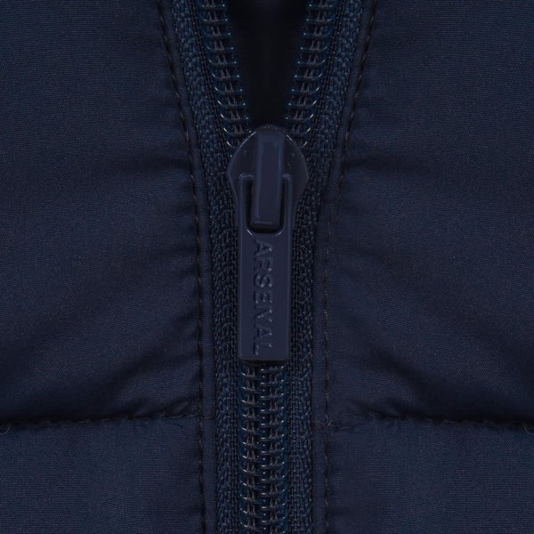 Arsenal FC Mens Crest Quilted Jacket