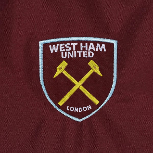 West Ham United FC Mens Crest Raglan Windbreaker