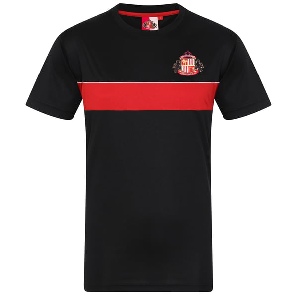 Sunderland AFC Mens Football Polyester T-Shirt Sunderland AFC Mens Football Polyester T-Shirt